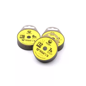   Guru QM1 Speed Stop 15 Háčik s očkom, bez protihrotu, monofilný nadväzec 8ks