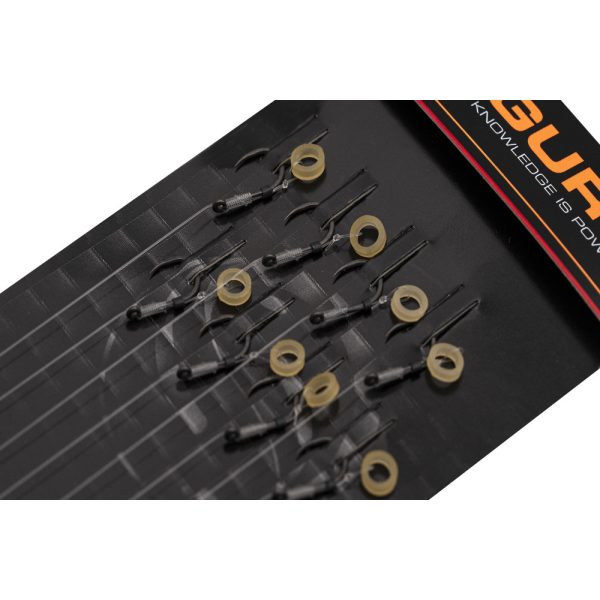 Guru SMWG Bait Bands 12 Háčik s očkom, bez protihrotu, monofilný nadväzec 8ks