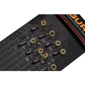   Guru SMWG Bait Bands 14 Háčik s očkom, bez protihrotu, monofilný nadväzec 8ks