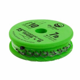   GURU SUPER MWG STANDARD HAIR READY RIGS 15 Size 10 (0.22mm) predviazaný háčik