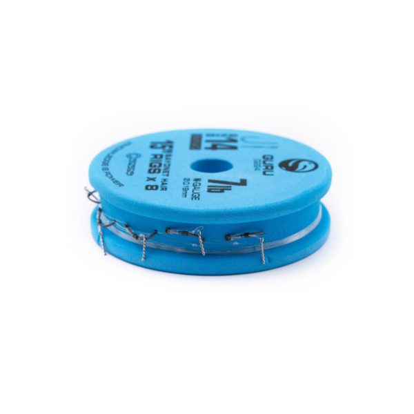 Guru SMWG Bayonet Rig 14 Háčik s očkom, bez protihrotu, monofilný nadväzec 8ks