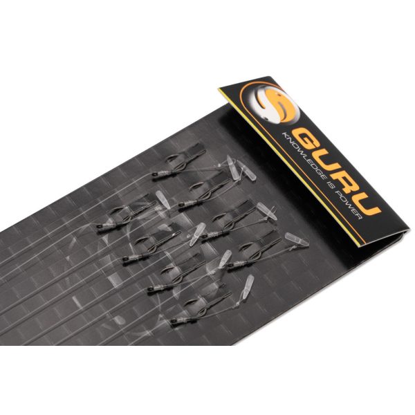 Guru SMWG Speed Stop Rig 10 Háčik s očkom, bez protihrotu, monofilný nadväzec 8ks