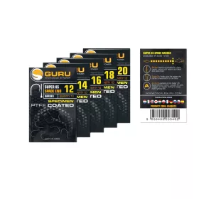   Guru Super XS 12 Lopatkový háčik s protihrotom na kapre 10ks