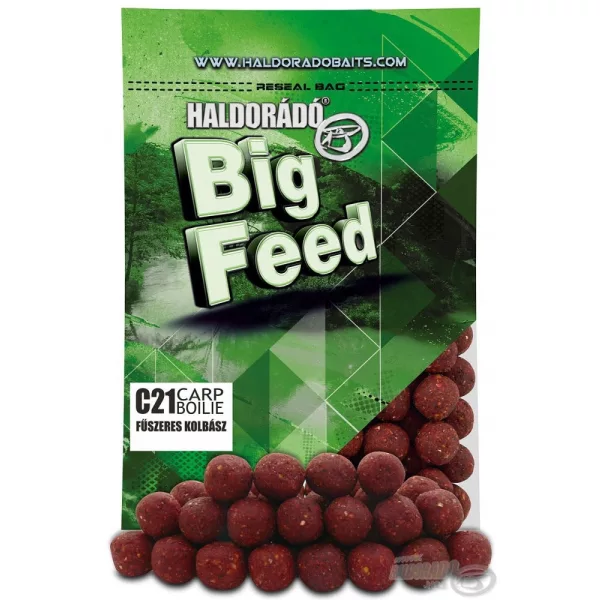 Haldorádó Big Feed - C21 Boilie - Pikantná Klobása