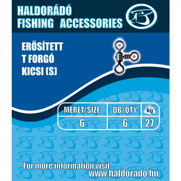 Haldorádó Zosilnený T-obratlík malý (S) 6-27kg 6ks