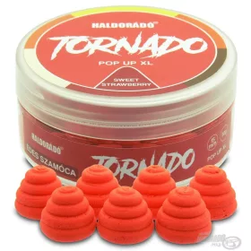 Haldorádó TORNADO Pop Up XL 15 mm - Sladká Jahoda
