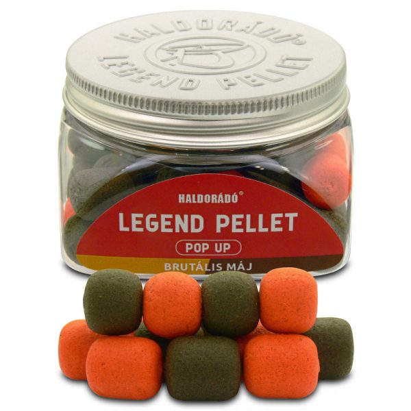 Haldorádó Legend Pellet Pop Up Brutálna Pečeň 50gr 12-16mm