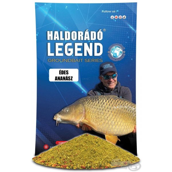 Haldorádó LEGEND Groundbait - Sladký Ananás 800gr