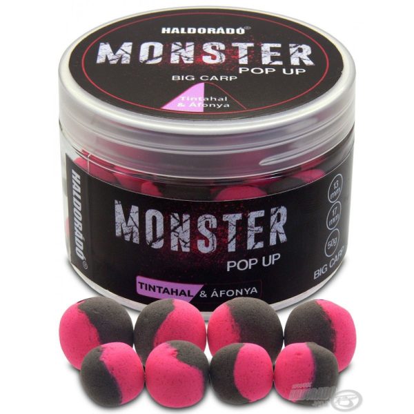 Haldorádó MONSTER Pop Up Big Carp 13, 17 mm - Chobotnica a Čučoriedka