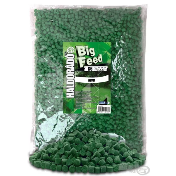 Haldorádó Big Feed - C6 Pellet - Kiwi