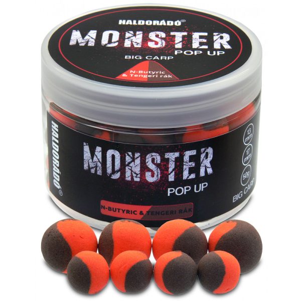 Haldorádó Monster Pop Up Big Carp Maslová kyselina-Morský rak 50gr 13-17mm