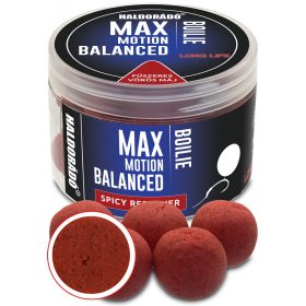   Haldorádó Max Motion Boilie Vyvážené Korenená Červená Pečeň 70gr 20mm Boilie