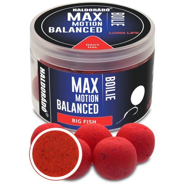 Haldorádó Max Motion Boilie Vyvážené Veľká Ryba 70gr 20mm Boilie