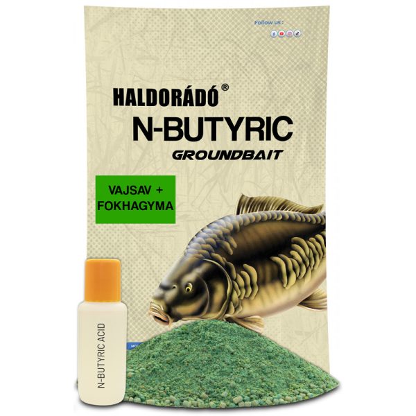 Haldorádó N-Butyric Groundbait Kyselina maslová-Cesnak 800gr Krmivo