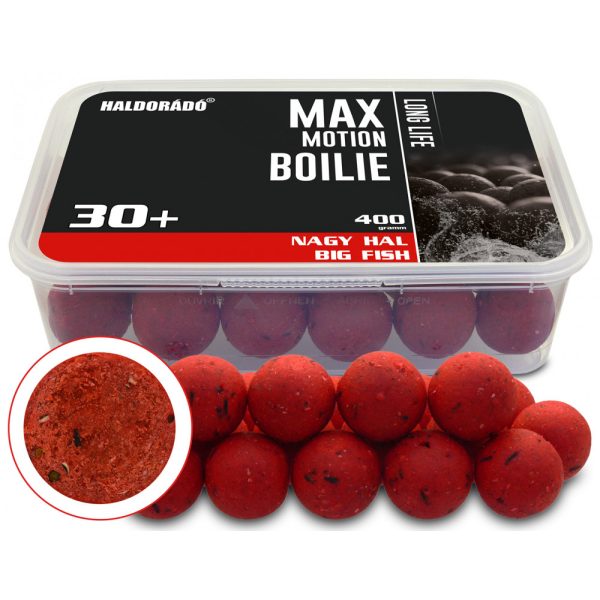 Haldorádó Max Motion Boilie Long Life Veľká Ryba 400gr 30mm Boilie