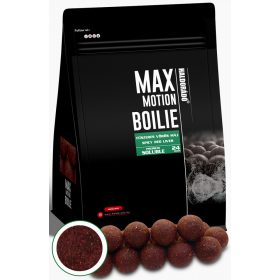   Haldorádó Max Motion Boilie Premium Soluble Korenistá Červená Pečeň 800gr 24mm Boilie
