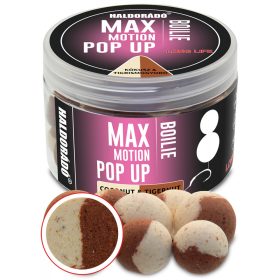   Haldorádó Max Motion Boilie Pop Up Kokos-Tigrí orech 50gr 16-20mm Boilie