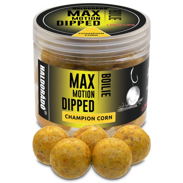 Haldorádó Max Motion Boilie Dipované Champion Corn 100gr 20mm Boilie