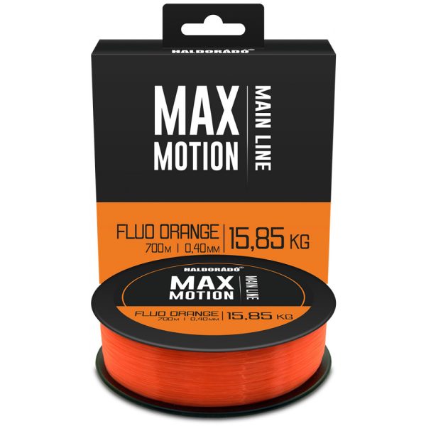 Haldorádó Max Motion 0,40mm 700m Monofil hlavný vlasec - Fluo Oranžová
