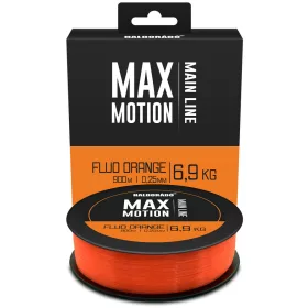   Haldorádó Max Motion 0,25mm 900m Monofilný hlavný vlasec - Fluo Oranžový