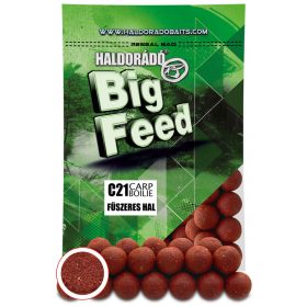   Haldorádó Big Feed C21 Boilie Korenená Ryba 700gr 24mm Boilie