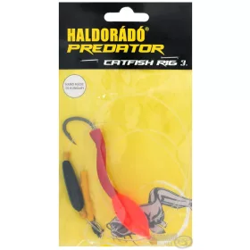   Haldorádó Catfish Rig 3 Pop-Up sumcová zostava pre mäkké nástrahy 80cm