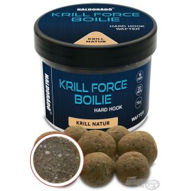   Haldorádó Krill Force Boilie Hard Hook Wafter 16, 20 mm Krill Natur Nástrahové Boilies 70gr