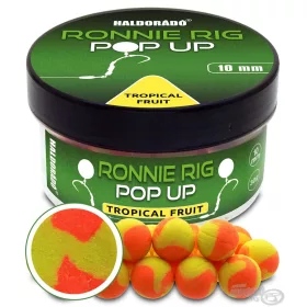   Haldorádó Ronnie Rig Pop Up Tropical Fruit 10mm Nástrahové Boilies 30gr