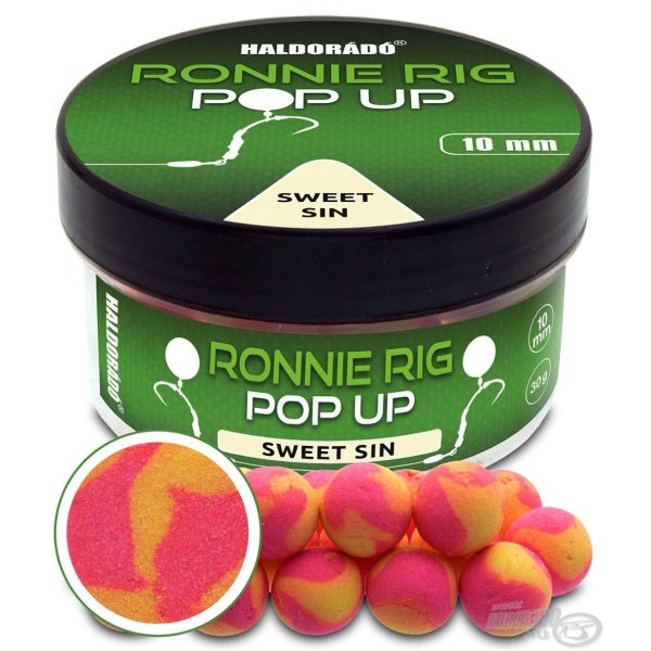 Haldorádó Ronnie Rig Pop Up Sweet Sin 10mm Nástrahové Boilies 30gr