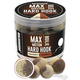   Haldorádó Max Motion Boilie Hard Hook Wafter 16, 20mm Kókusz-Tigrismogyoró Csalizó Bojli 100gr