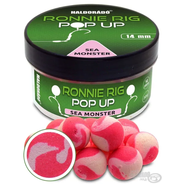 Haldorádó Ronnie Rig Pop Up Sea Monster 14mm Nástrahové Boilie 30gr
