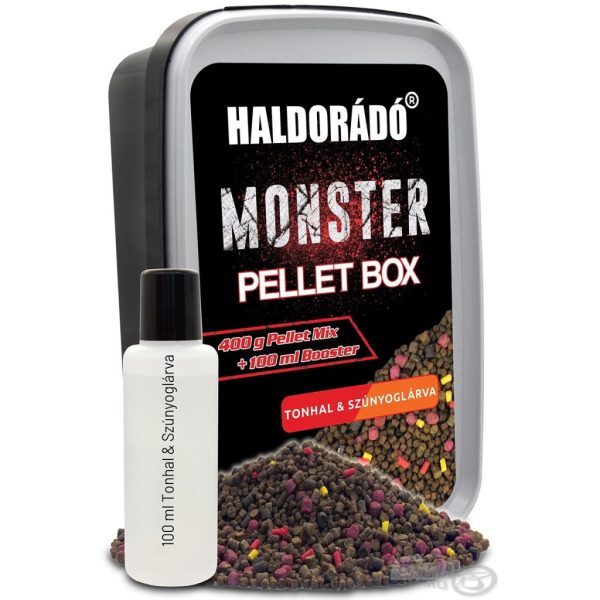 Haldorádó Monster Pellet Box Tuniak-Komárie larvy 400gr