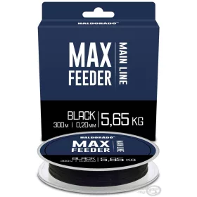   Haldorádó Max Feeder Black 0,20mm 300m Monofilný Hlavný vlasec