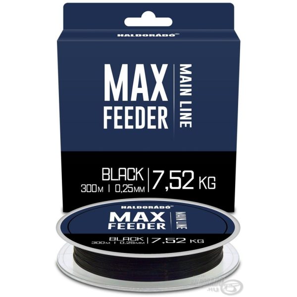 Haldorádó Max Feeder Black 0,25mm 300m Monofilný Hlavný vlasec