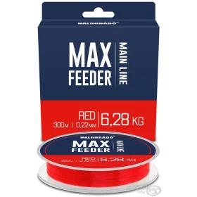   Haldorádó Max Feeder Red 0,22mm 300m Monofilný kmeňový vlasec