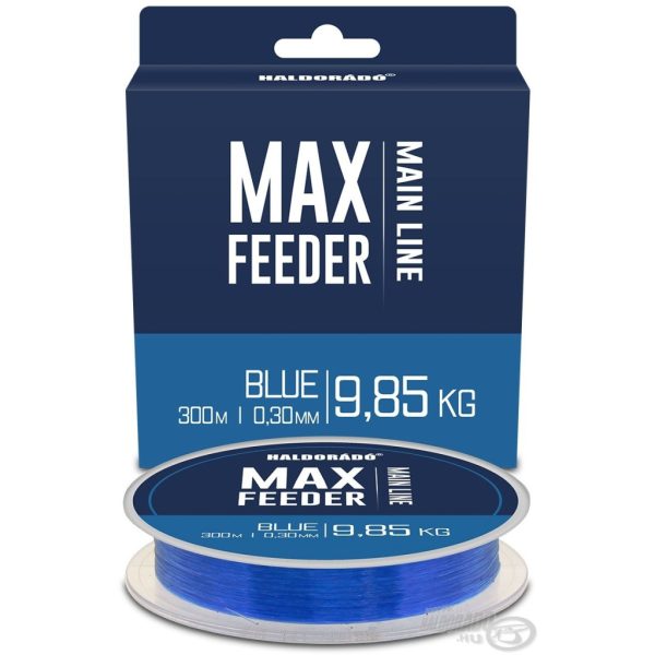 Haldorádó Max Feeder Blue 0,30mm 300m Monofilný hlavný vlasec