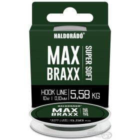   Haldorádó Max Braxx Super Soft Hook Line 0,10mm 10m Pletený Náväzcový vlasec