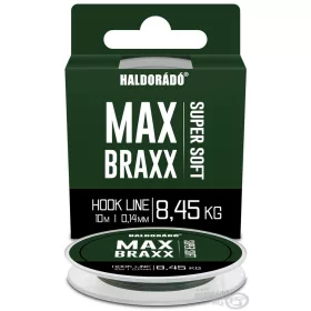  Haldorádó Max Braxx Super Soft Hook Line 0,14mm 10m Pletený Náväzcový vlasec