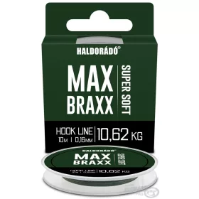   Haldorádó Max Braxx Super Soft Hook Line 0,16mm 10m Pletený Náväzec