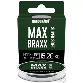   Haldorádó Max Braxx Super Soft Hook Line 0,20mm 10m Pletený Náväzec