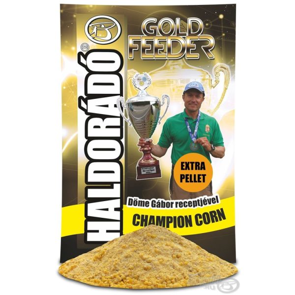 Haldorádó Gold Feeder Champion Corn Extra Pellet Krmivo 1kg