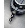 Haldorádó Tungsten Swivel Beads Small Volfrám Végszerelék Megütköztető Gumi Adapter 5db