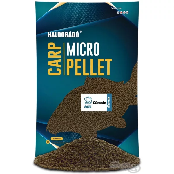 Haldor&aacute;d&oacute; Carp Mixro Pellet - Aqua Garant Classic Pellet 2mm 700gr