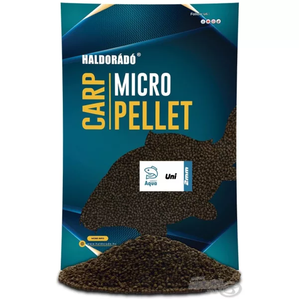 Haldor&aacute;d&oacute; Carp Micro Pellet - Aqua Garant Uni Pellet 2mm 700gr