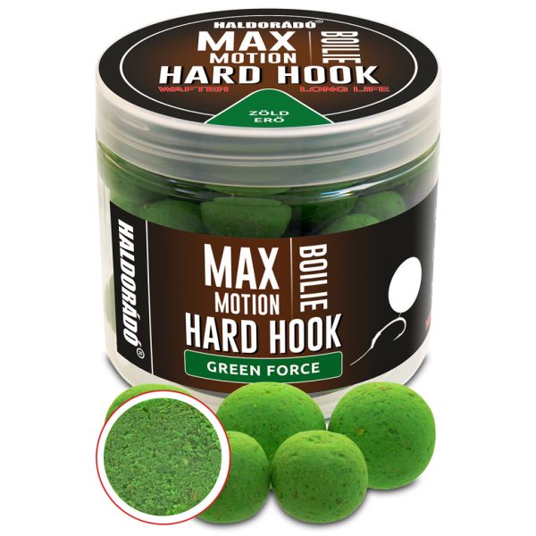 Haldorádó Max Motion Boilie Hard Hook Green Force 16-20mm  Wafter 100gr