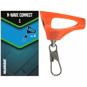 Haldorádó N-Wave Connect 1 Csúszó Forgós Karabiner 4db
