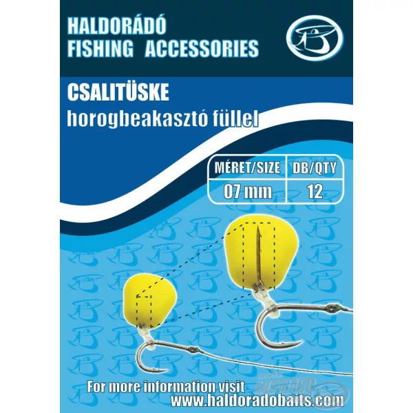 Haldorádó Tŕň na nástrahy s očkom na zavesenie háčika 7 mm