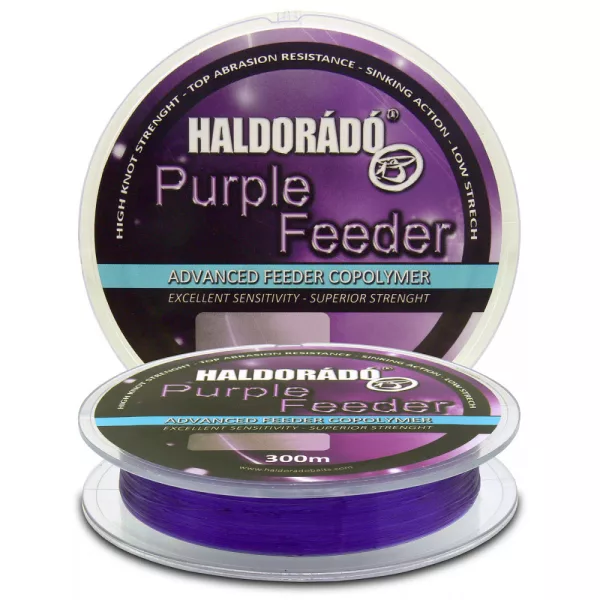 Haldorádó Purple Feeder 0,25mm 300m Monofil hlavný vlasec - Fialová