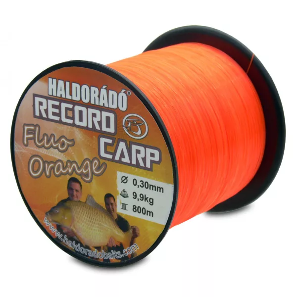 Haldorádó Record Carp Fluo Orange 0,22mm 900m Monofilný hlavný vlasec