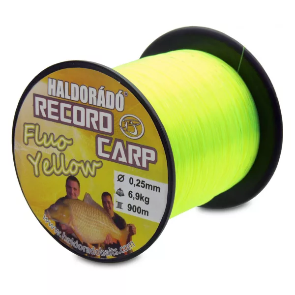 Haldorádó Record Carp Fluo Yellow 0,20mm 900m Monofilný hlavný vlasec